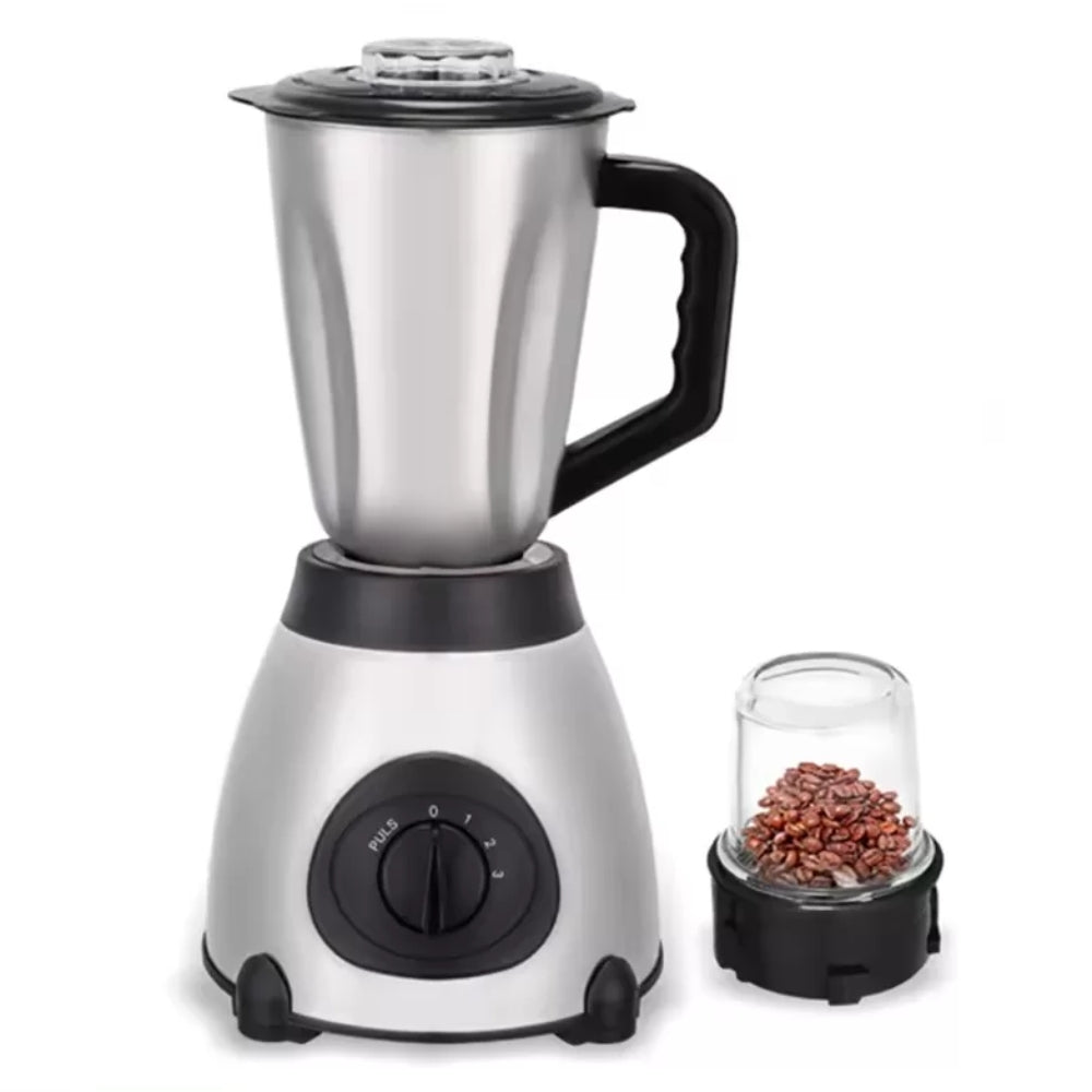 Enzo italy ita-30007 full stainless steel blender with grain and spice grinder