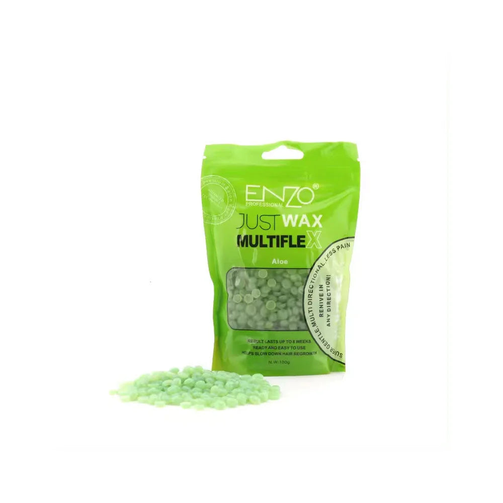 Enzo professional hair removal hard wax beans 100g