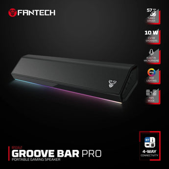 Fantech bs162 groove bar pro portable gaming speaker speakers