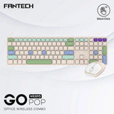 Fantech go pop wk895 office wireless combo
