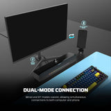 FANTECH GS303 GROOVE BAR DUAL MODE RGB LIGHTING GAMING SPEAKER Speakers