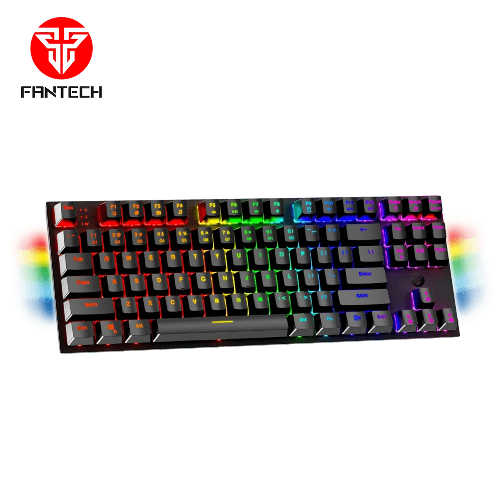 Fantech maxfit87 mk856 rgb mechanical keyboard