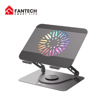 Fantech ns30 notebook stand and cooling fan rgb computer risers & stands