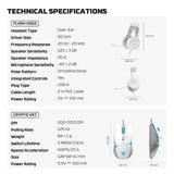 Fantech p51 power bundle gaming keyboard and mouse keyboard trays & platforms