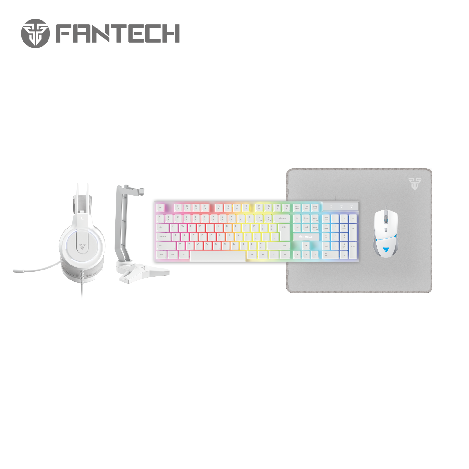 Fantech p51 power bundle gaming keyboard and mouse