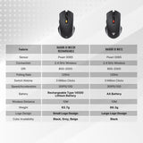 Fantech RAIGOR Gen III WG12R Rechargeable Mouse Wireless Gaming Mouse