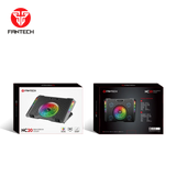 Fantech rgb notebook laptop cooling pad nc20