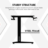 Fantech Tigris GD214 Gaming Desk RGB Illumination Premium and Sleek Large