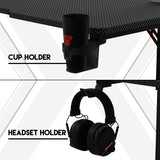 Fantech Tigris GD214 Gaming Desk RGB Illumination Premium and Sleek Large
