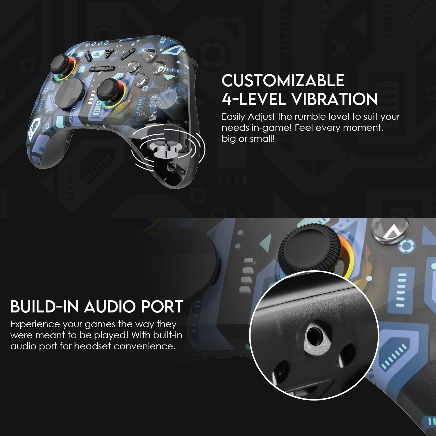 Fantech WGP15 Polaris Eos Pro Wireless Gaming Controller Console