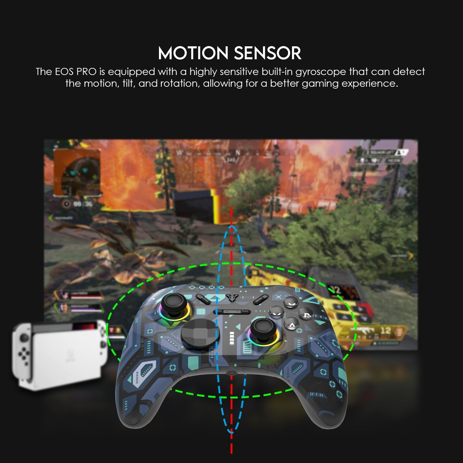 Fantech WGP15 Polaris Eos Pro Wireless Gaming Controller Console