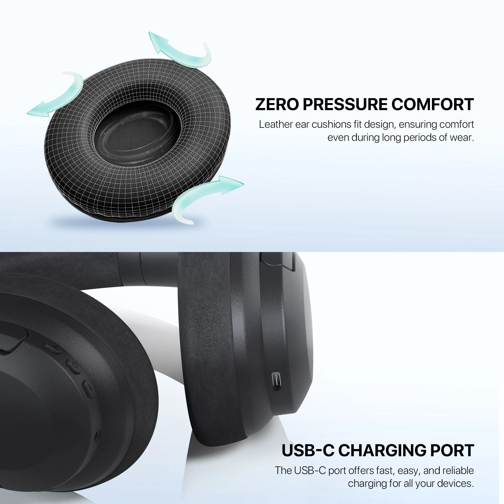 Fantech wh05a go vibe anc wireless headset black