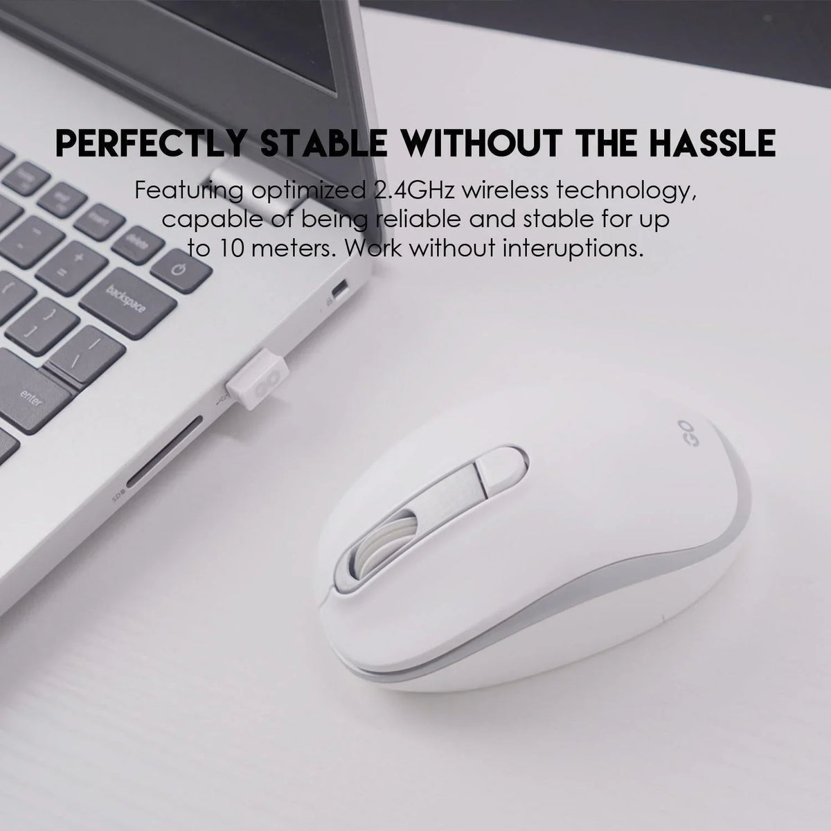 Fantech w192 silent click mouse - wireless with silent operation - mouse