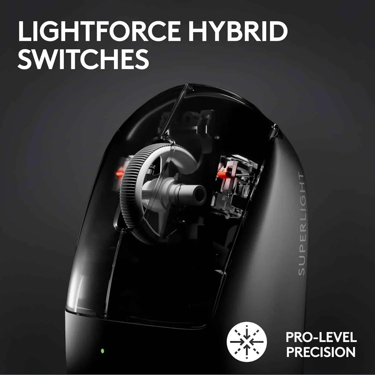 Logitech g pro x superlight 2 mouse - lightspeed wireless gaming mouse with 8k polling rate - mouse