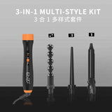 Enzo 3 in 1 360 degree rotating ceramic ionic hair curler curling irons
