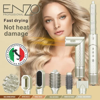 Enzo italy dyson v8 professional hair blow dryer brush straightener 8 in 1