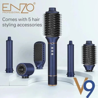 Enzo italy dyson v9 high speed brushless motor straightener 5 in 1 دايسون hair