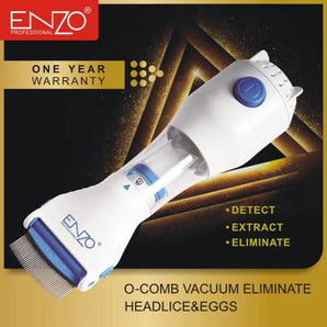 Enzo o-comb en-515 lice removal device hair styling tools