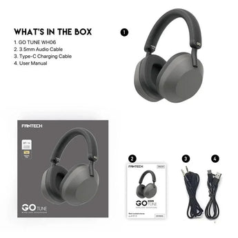 Fantech bluetooth dual mode headset wireless go tune wh06