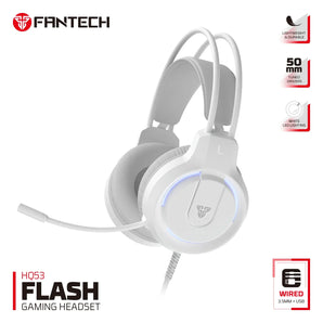 Fantech flash hq53 lightweight gaming headset headphones