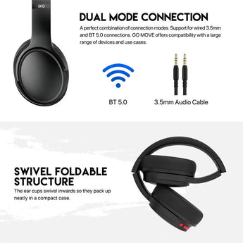 Fantech go move wireless headphone wh03-bt2