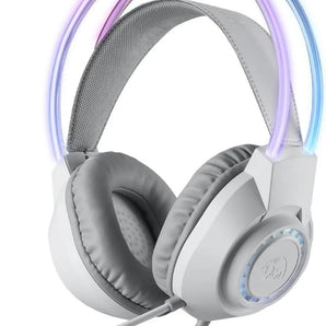 Redragon h231 scream wired gaming headset white