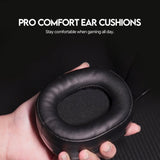 Fantech aurora hg29 7.1 virtual surround sound gaming headset rgb headsets