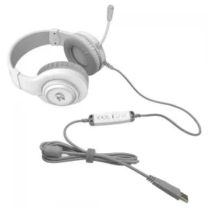 Headset redragon h371 rgb hylas branco usb headsets