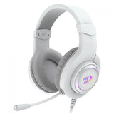 Headset redragon h371 rgb hylas branco usb headsets