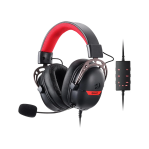 Redragon h376 aurora wired gaming headset 7.1 surround sound over-ear headsets