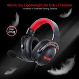Redragon h376 aurora wired gaming headset 7.1 surround sound over-ear headsets