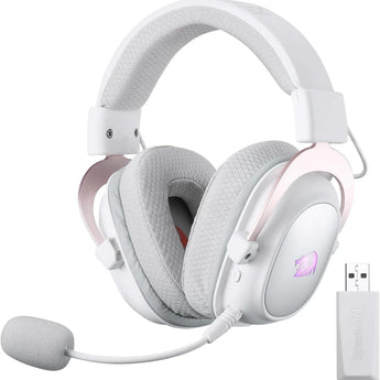 Redragon h510 pro 3-mode rgb gaming headset - 7.1 surround sound - 53mm audio