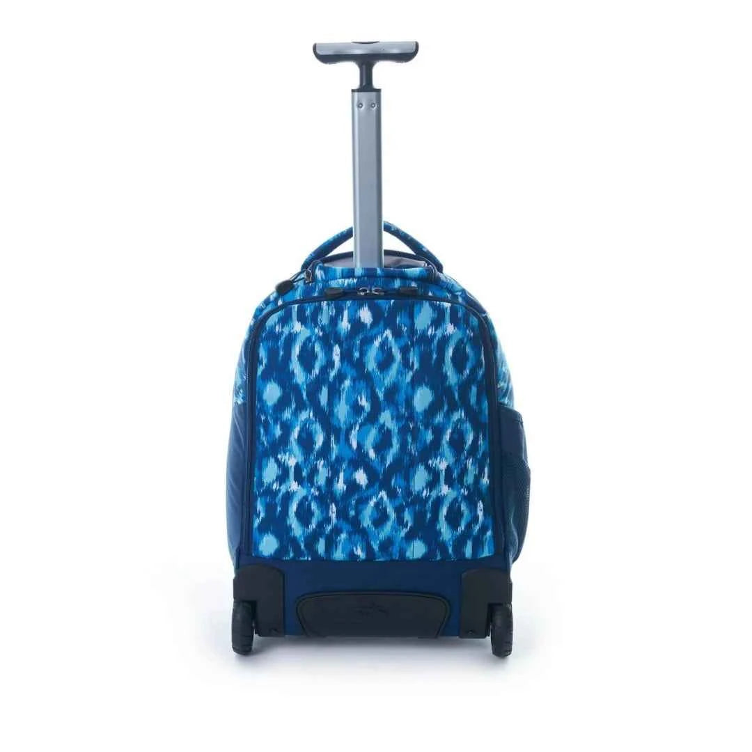High sierra loop island wheeled backpack ikat/true navy