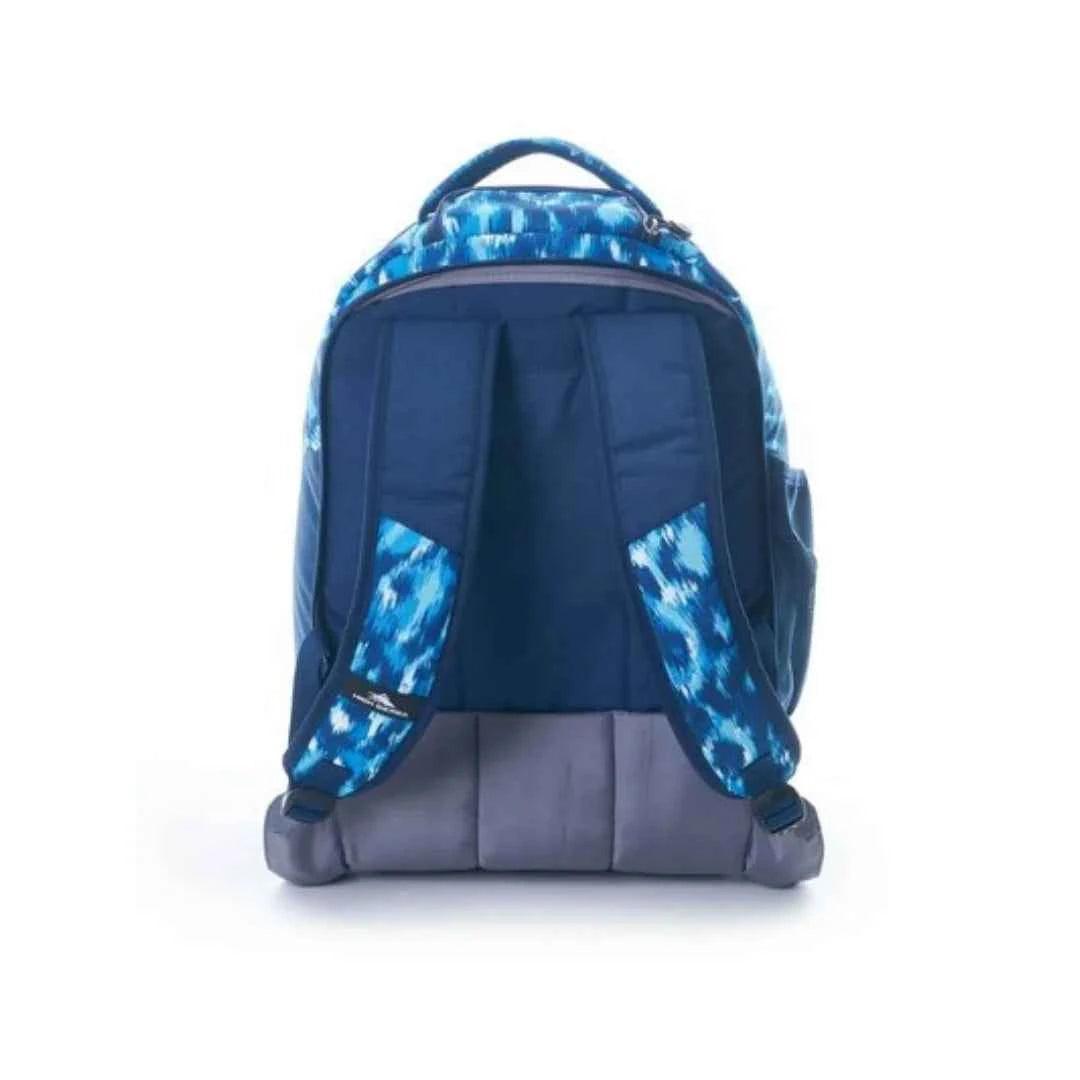 High sierra loop island wheeled backpack ikat/true navy