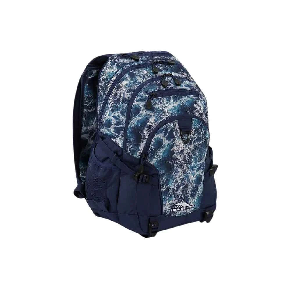 High sierra loop plus backpack cloud print backpack
