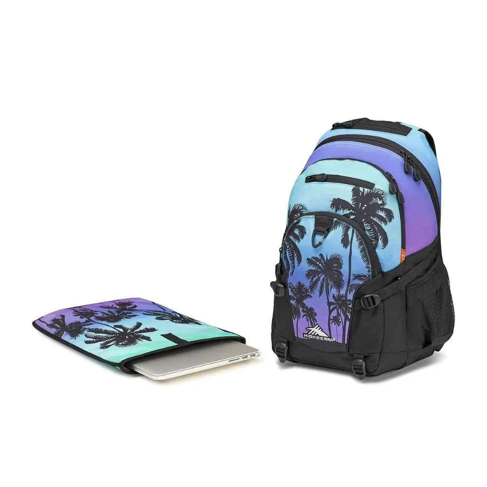 High sierra loop plus backpack palm trees/black
