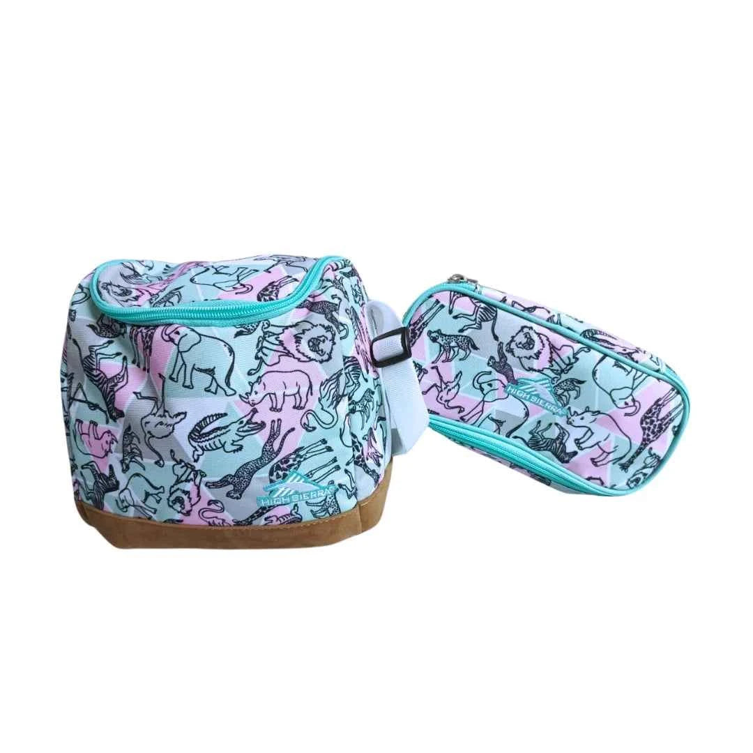 High sierra safari wheeled backpack set (4 pc)