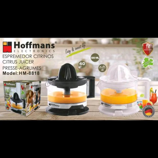Hoffmans 40w electric citrus juicer 500ml juicers