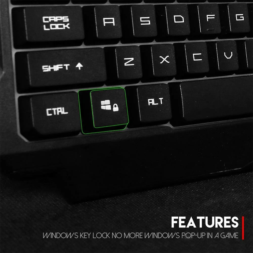 Hunter pro k511 backlit pro gaming keyboard