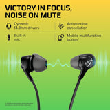 HyperX Cloud Earbuds II – 14mm Drivers Four Eartips Hard Shell Carrying Case