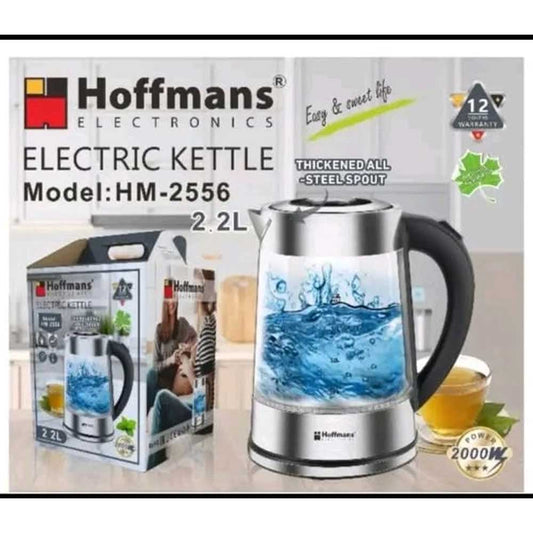 Hoffmans HM-2556, electric kettle, 2.2ltr, 2000watt