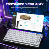 Attack shark r85he wired 75% hall effect rapid trigger mechanical rgb gaming
