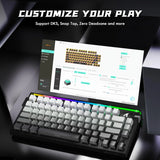 Attack shark r85he wired 75% hall effect rapid trigger mechanical rgb gaming