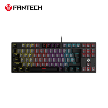 Fantech atom tkl mk876v2 double injection keycaps mechanical keyboard keyboards
