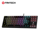 Fantech atom tkl mk876v2 double injection keycaps mechanical keyboard keyboards
