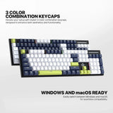 Fantech atom104s mk878s mechanical gaming keyboard mori edition black keyboards