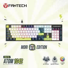 Fantech atom104s mk878s mechanical gaming keyboard mori edition white keyboards