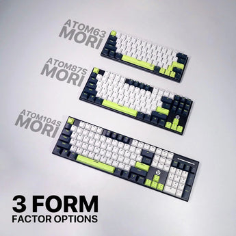 Fantech atom87s mk877s mechanical gaming keyboard mori edition black keyboards