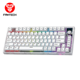 Fantech maxfit81 mk910 pbt frost wireless modular mechanical gaming keyboard