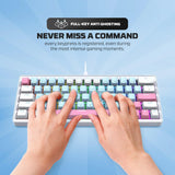 Fantech mk611 atom x63 ame edition - blue keyboards